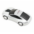 Mini Size Sporty Car Shape Optical Mouse w/ Headlights / Red